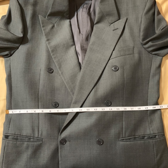 Mani Italian Suit Gray 44R - Picture 15 of 16